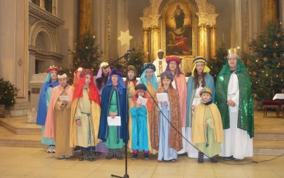 Sternsinger in der Hl. Messe am 6.1.